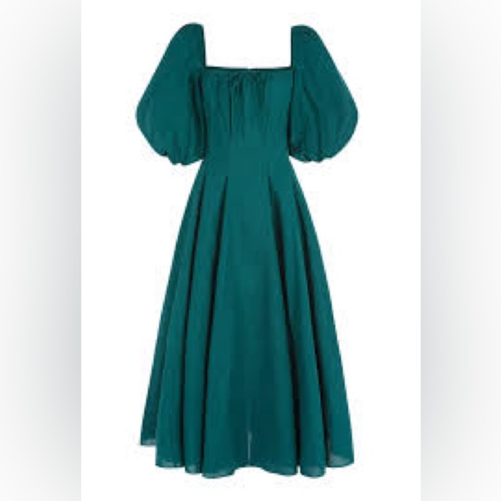 Selkie XL elf green day dress